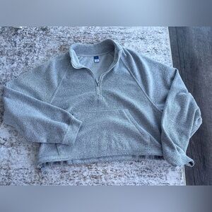 Old Navy Cropped Gray Women's Sweater